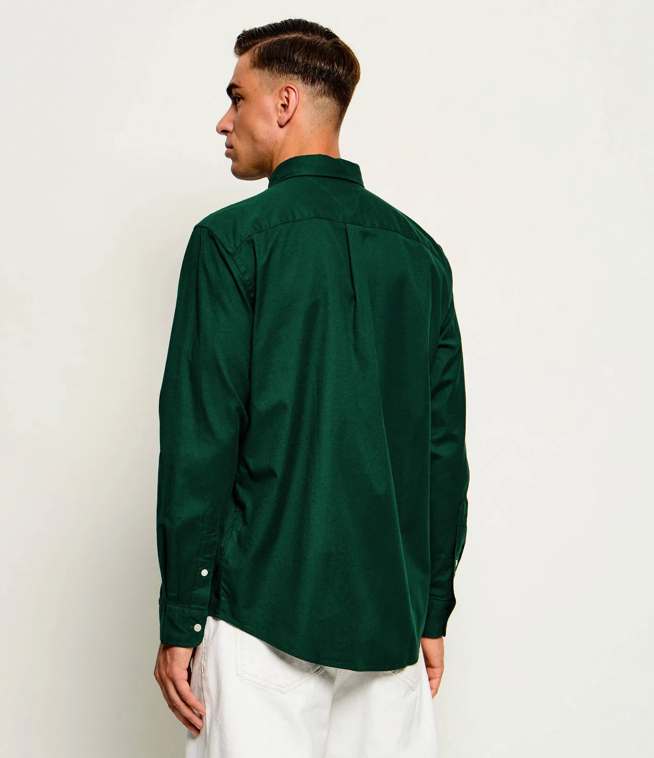 Рубашка с длинным рукавом Tommy Hilfiger, Verde Bottiglia — фото 4