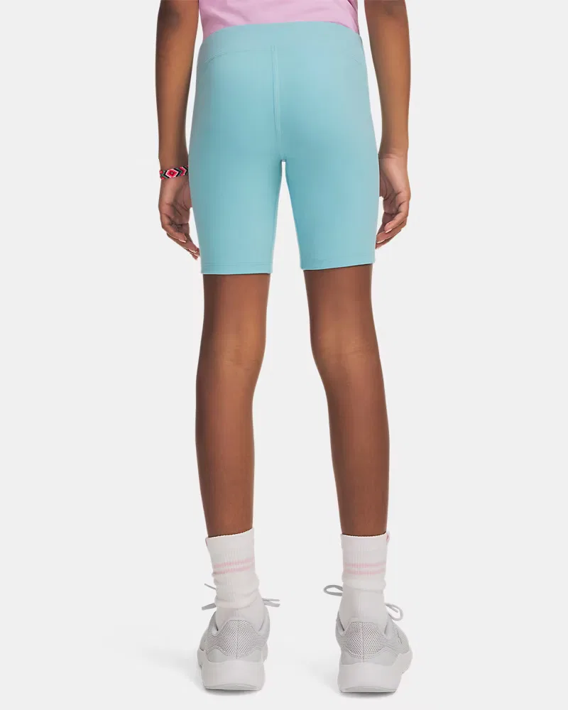 Велошорты детские с внутренним швом 16,5 см, влагоотводящие, UA Motion UnderArmour, Blue Haze/Boundless Blue — фото 2