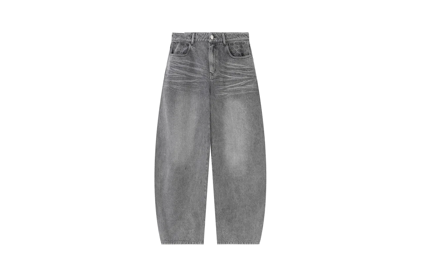 Детские джинсы свободного кроя F426, Gray