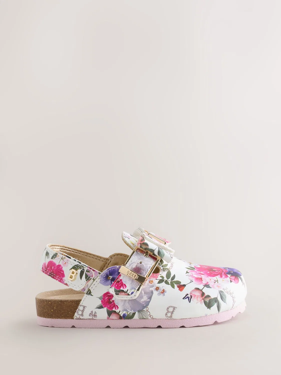 Балетки Baker by Ted Baker белого цвета — фото 3