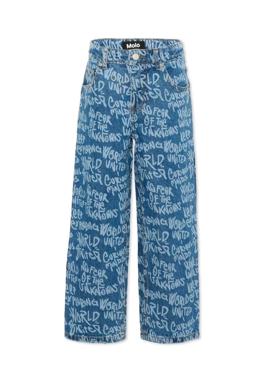 Джинсы - джинсы свободного кроя Molo, Denim