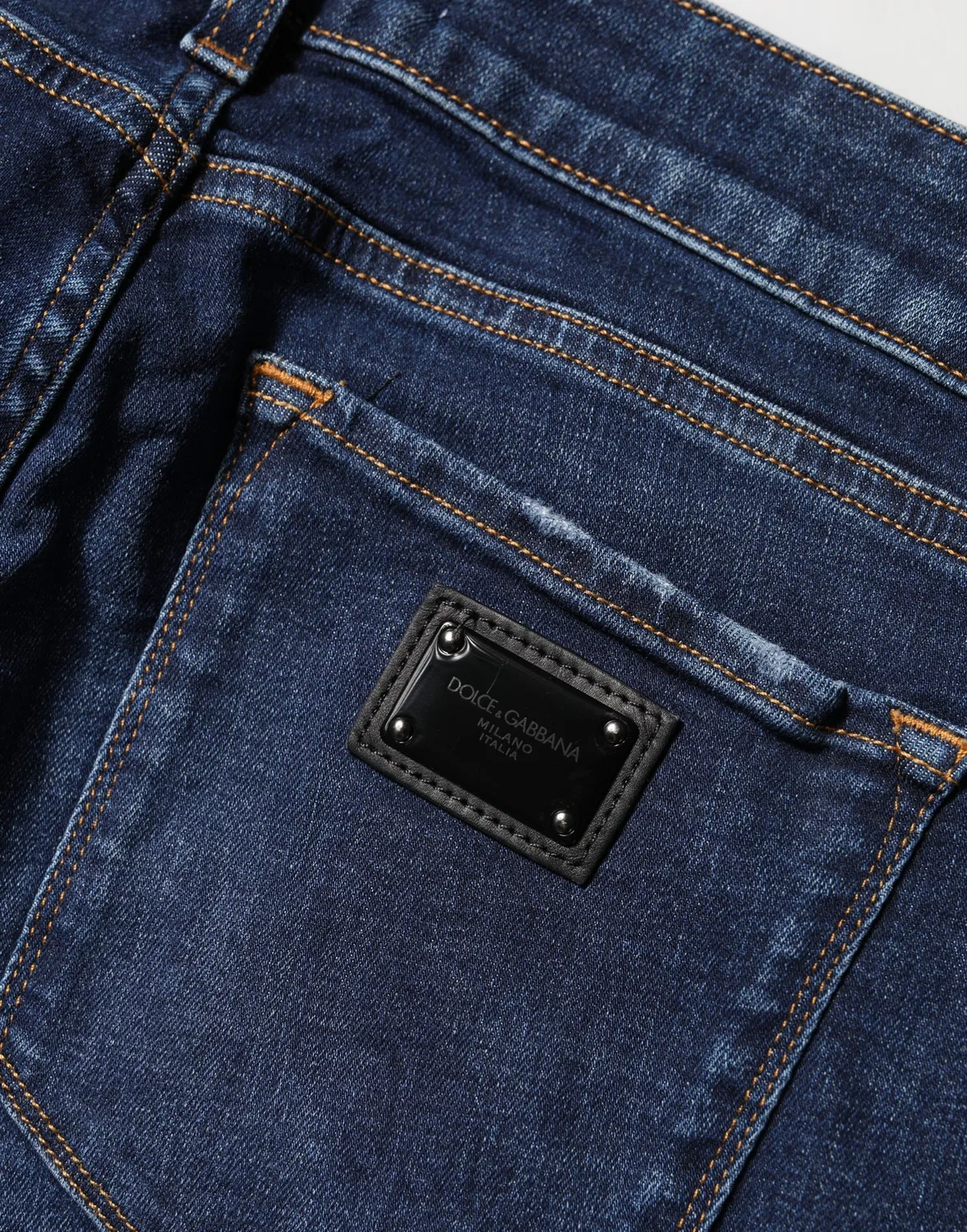 Женские джинсы с потертостями Dolce & Gabbana, Blue
