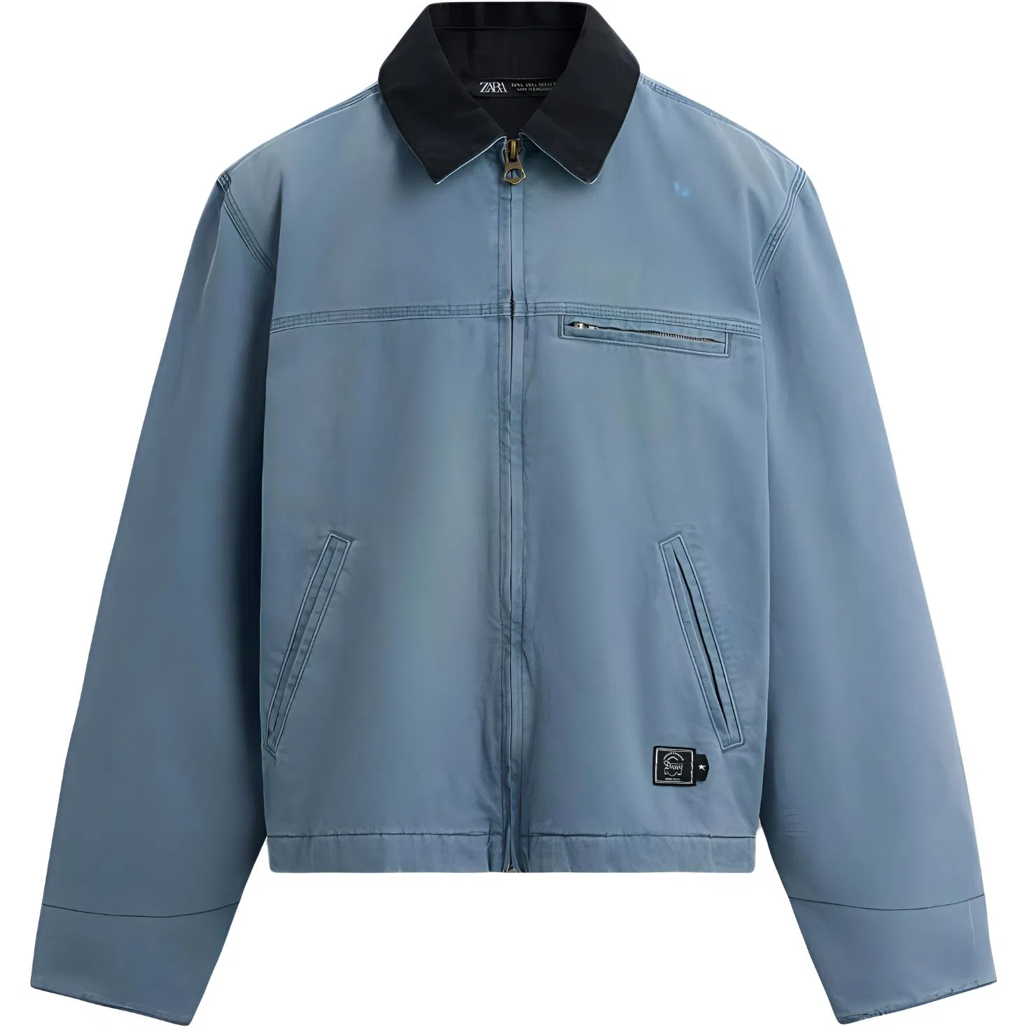 Мужская куртка Blue/Black ZARA, Blue/Black