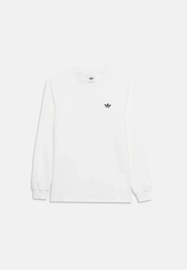 Детская футболка унисекс с длинными рукавами Adidas Originals, белый — фото 3