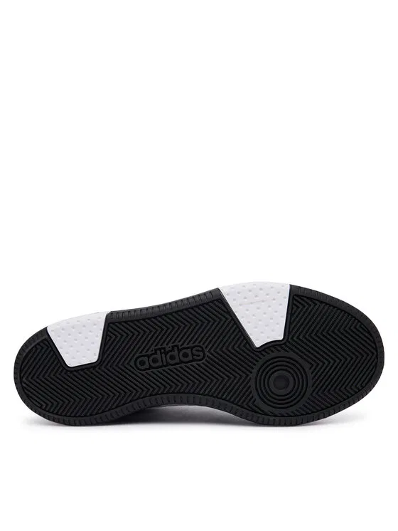Кроссовки Hoops Mid Classic Shoes Adidas, черный — фото 4