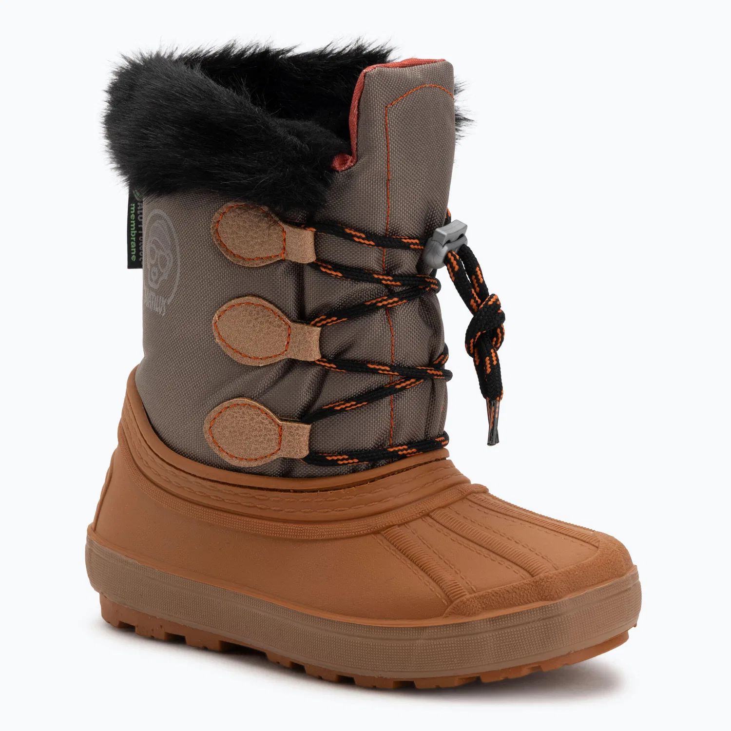 Детские зимние сапоги с высоким голенищем BOATILUS Nippy 02 Sint. Leather Boatilus, Braun
