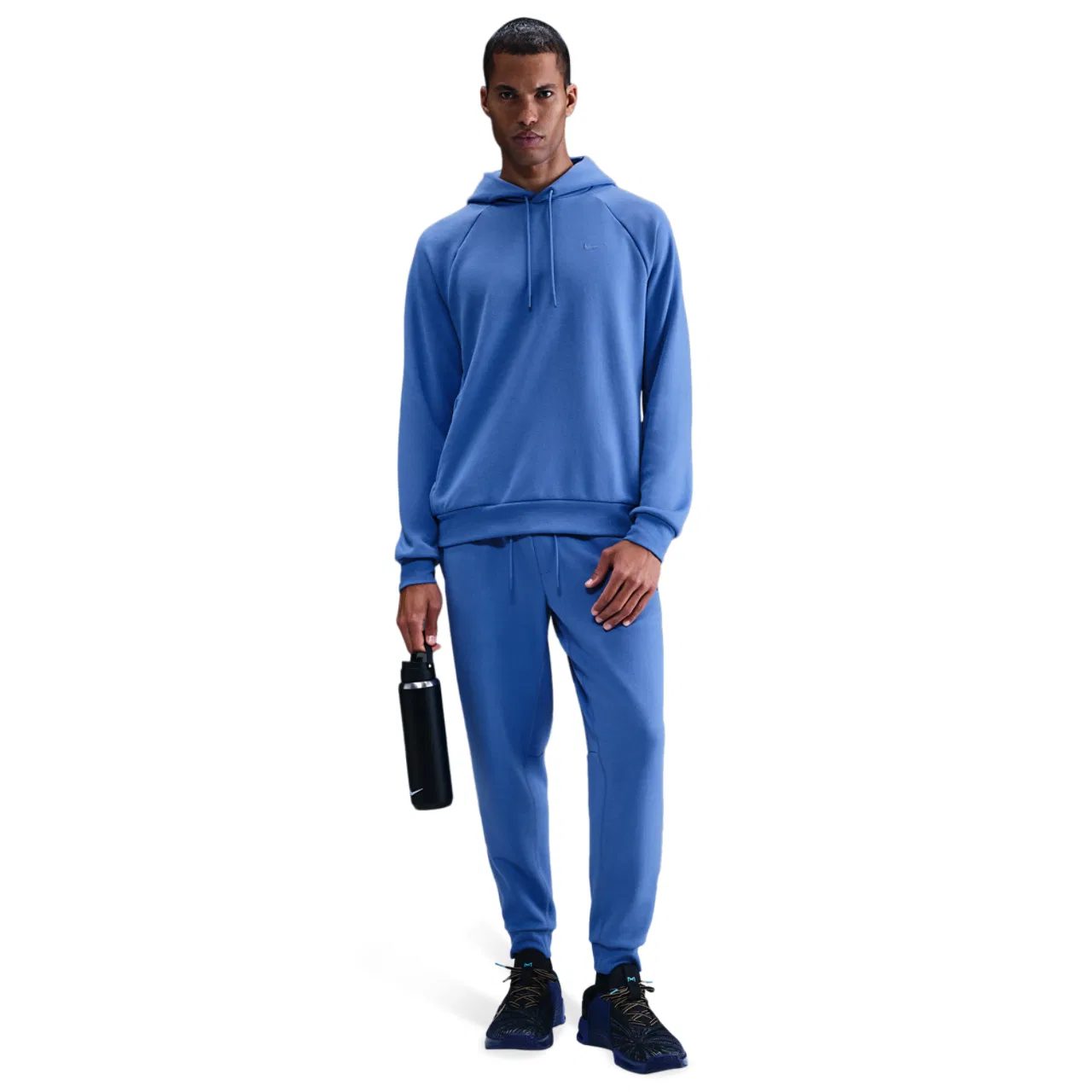 Худи мужское Nike Dri-FIT UV Primary Pullover, цвет Comet Blue/Comet Blue — фото 3