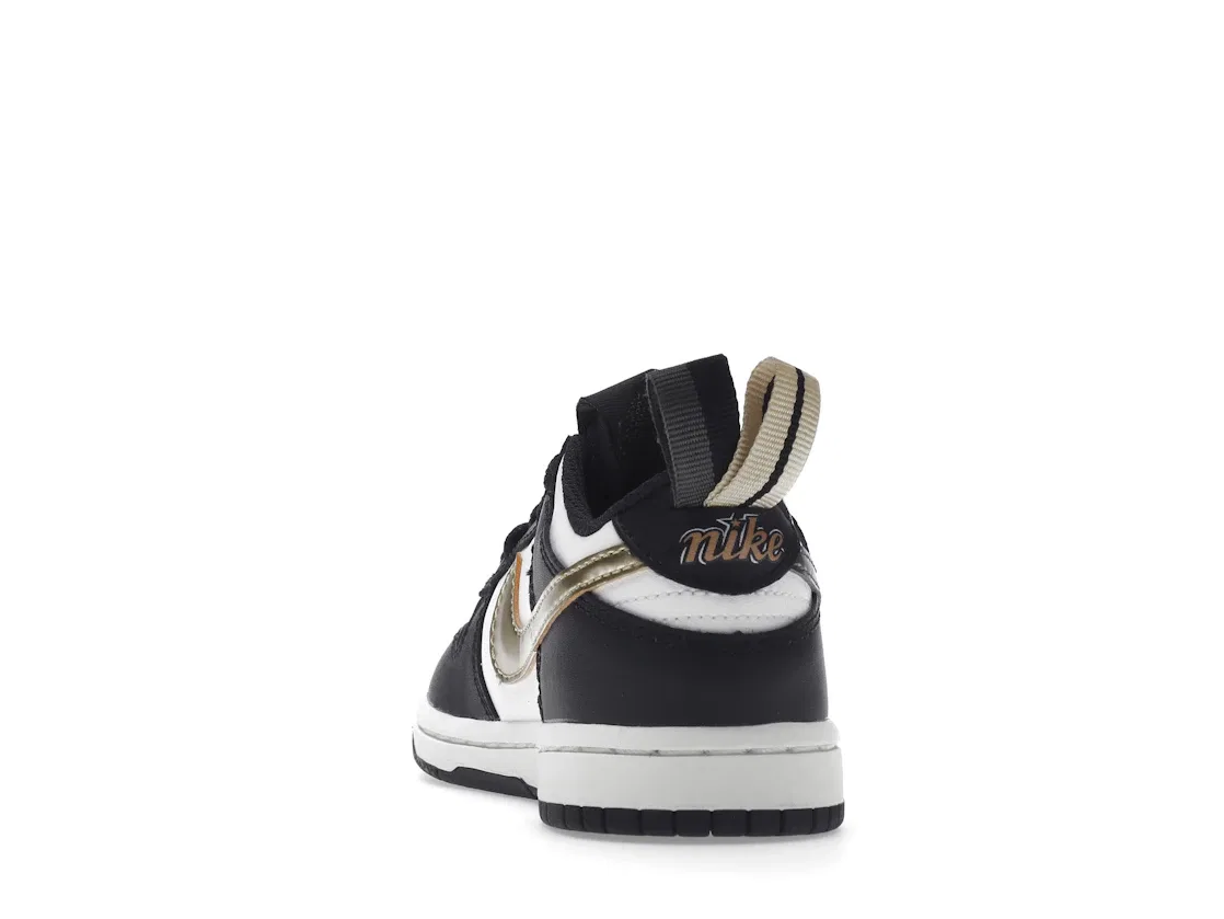Детские кроссовки Lifestyle Nike Dunk Low SE, Off Noir/Metallic Pewter/Summit White — фото 4
