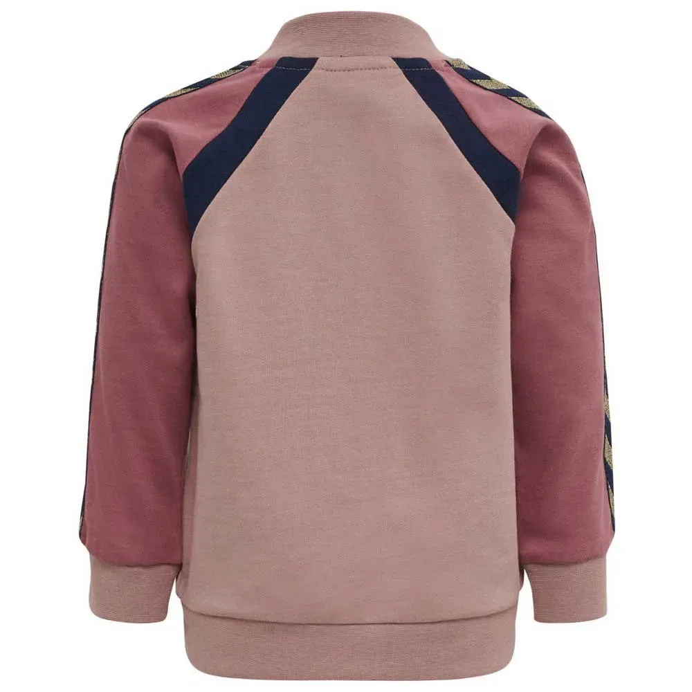 Детская куртка спортивная с цветовыми блоками League Hummel, Pink — фото 2