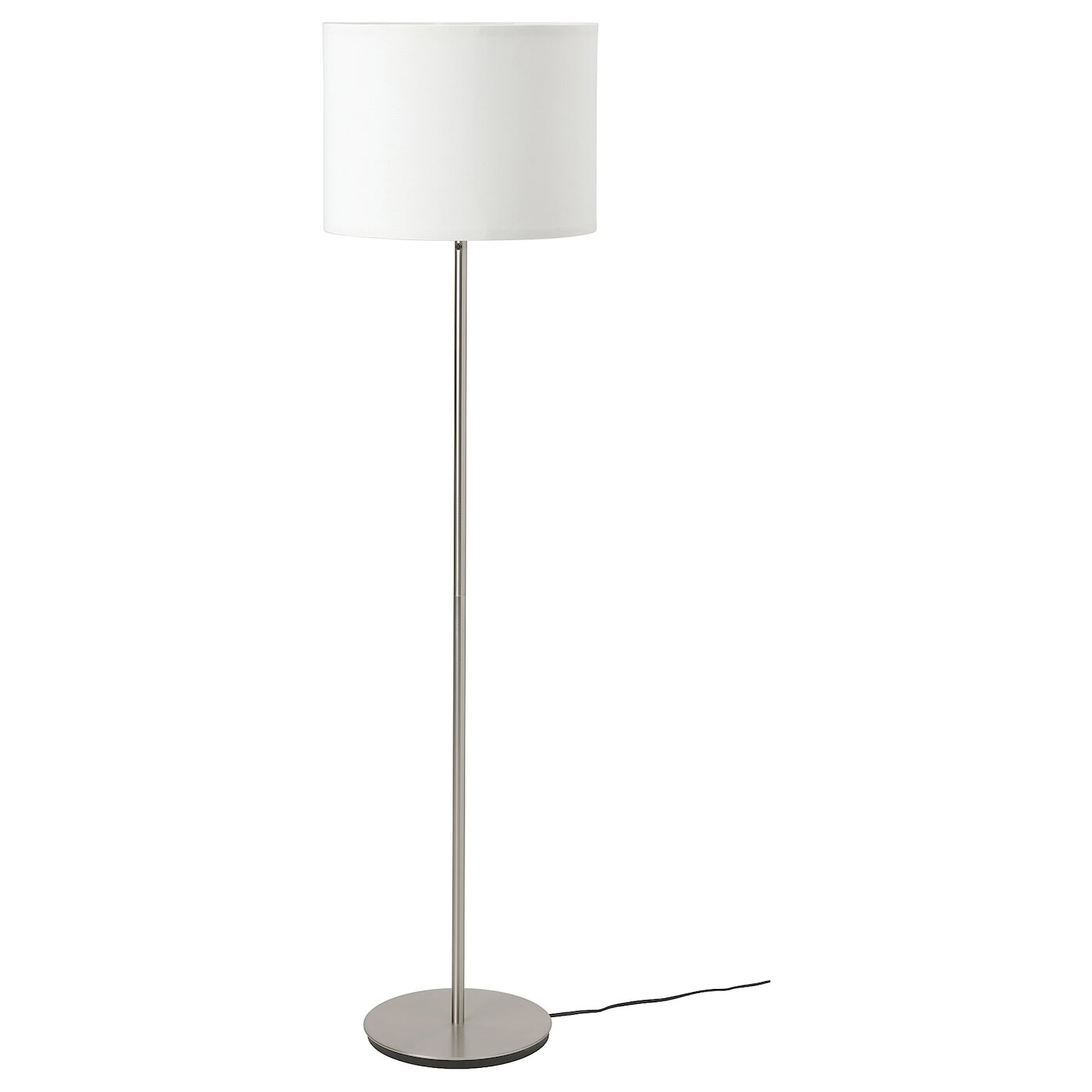 

RINGSTA РИНГСТА / SKAFTET СКАФТЕТ Светильник напольный, белый/никелированный IKEA