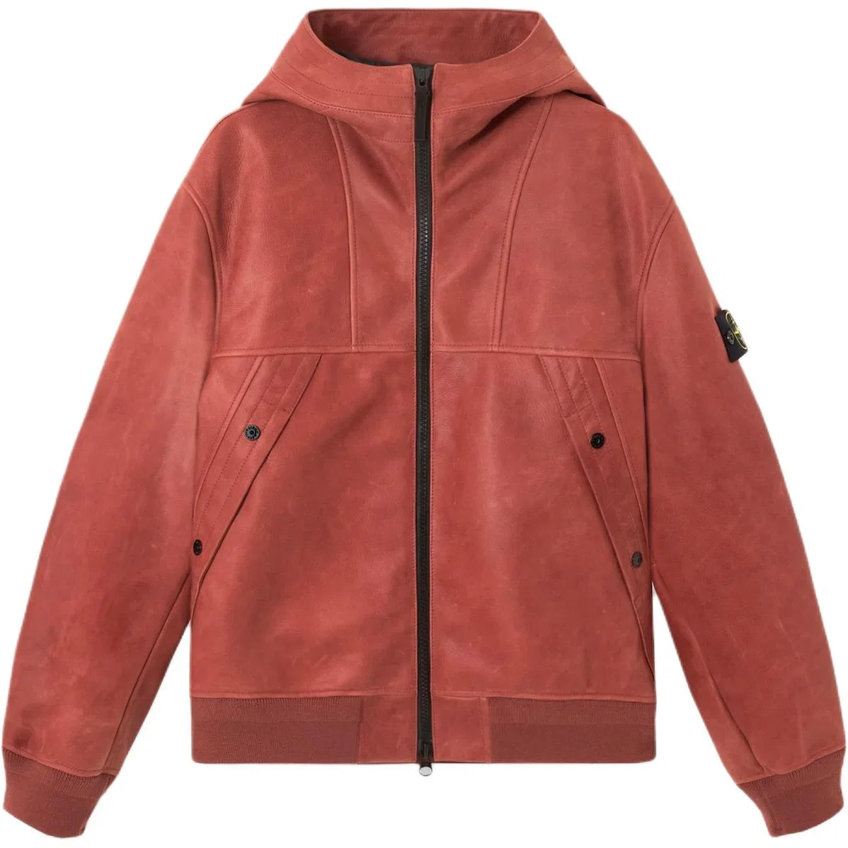 Мужская куртка-пуховик с наполнителем STONE ISLAND, Brick Red