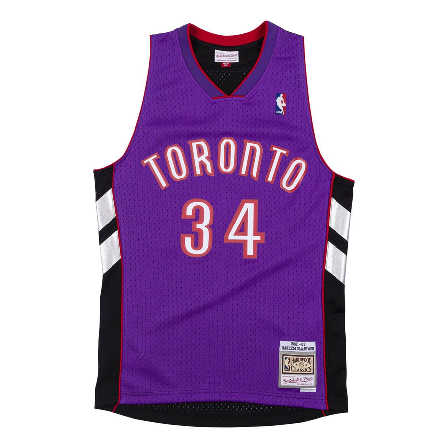 

Джерси Mitchell & Ness x NBA Toronto Raptors 2001-02 Swingman Jersey 'Hakeem Olajuwon 34', фиолетовый