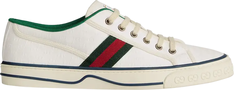 

Кроссовки Gucci Tennis 1977 White Mini GG, белый
