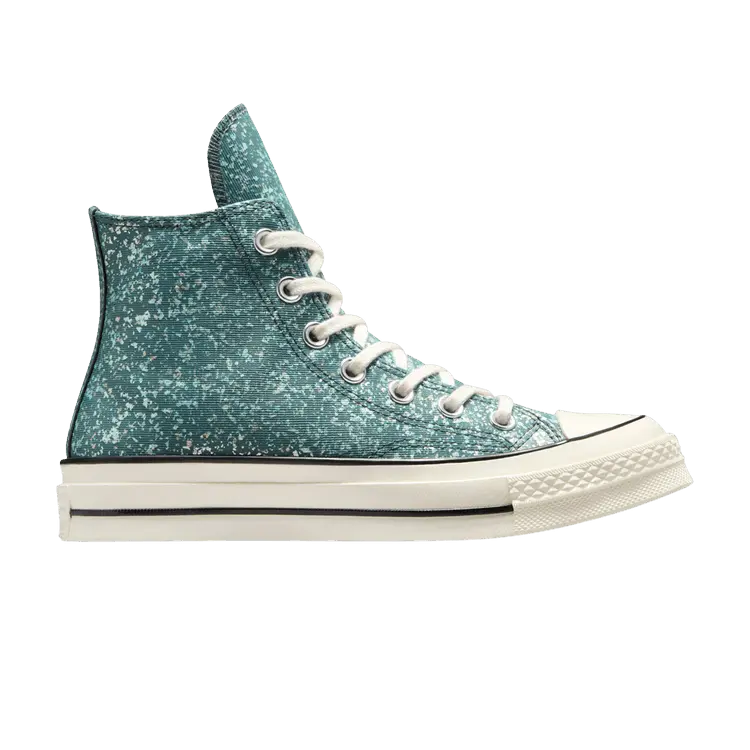 

Кроссовки Converse Wmns Chuck 70 High Glitter - Newtral Teal, бирюзовый