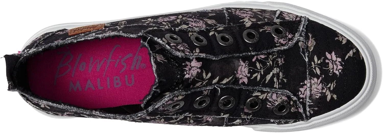 Детские кроссовки для девочек Saggio-K Blowfish Malibu, Black Retro Rose — фото 3