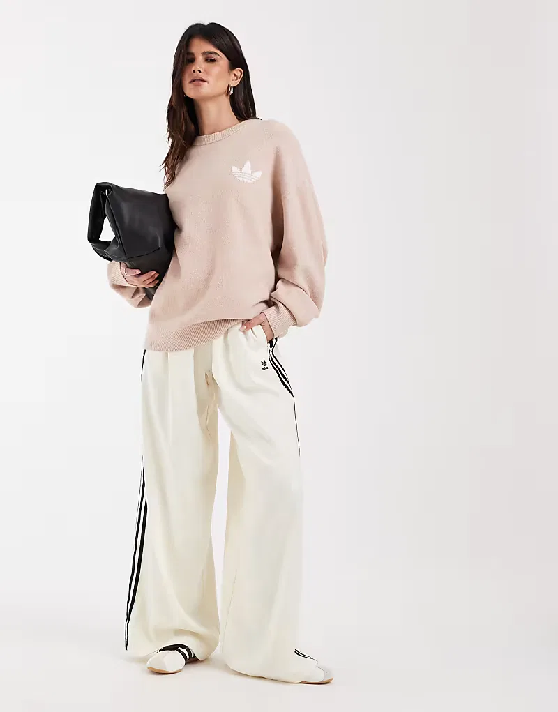 Вязаный джемпер Adidas Originals, Taupe
