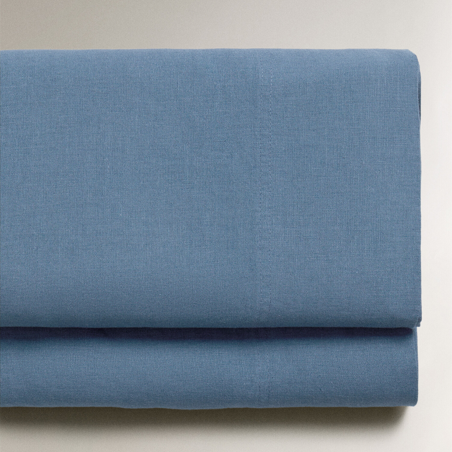 

Простыня Zara Home Washed Linen 140 GXM², синий