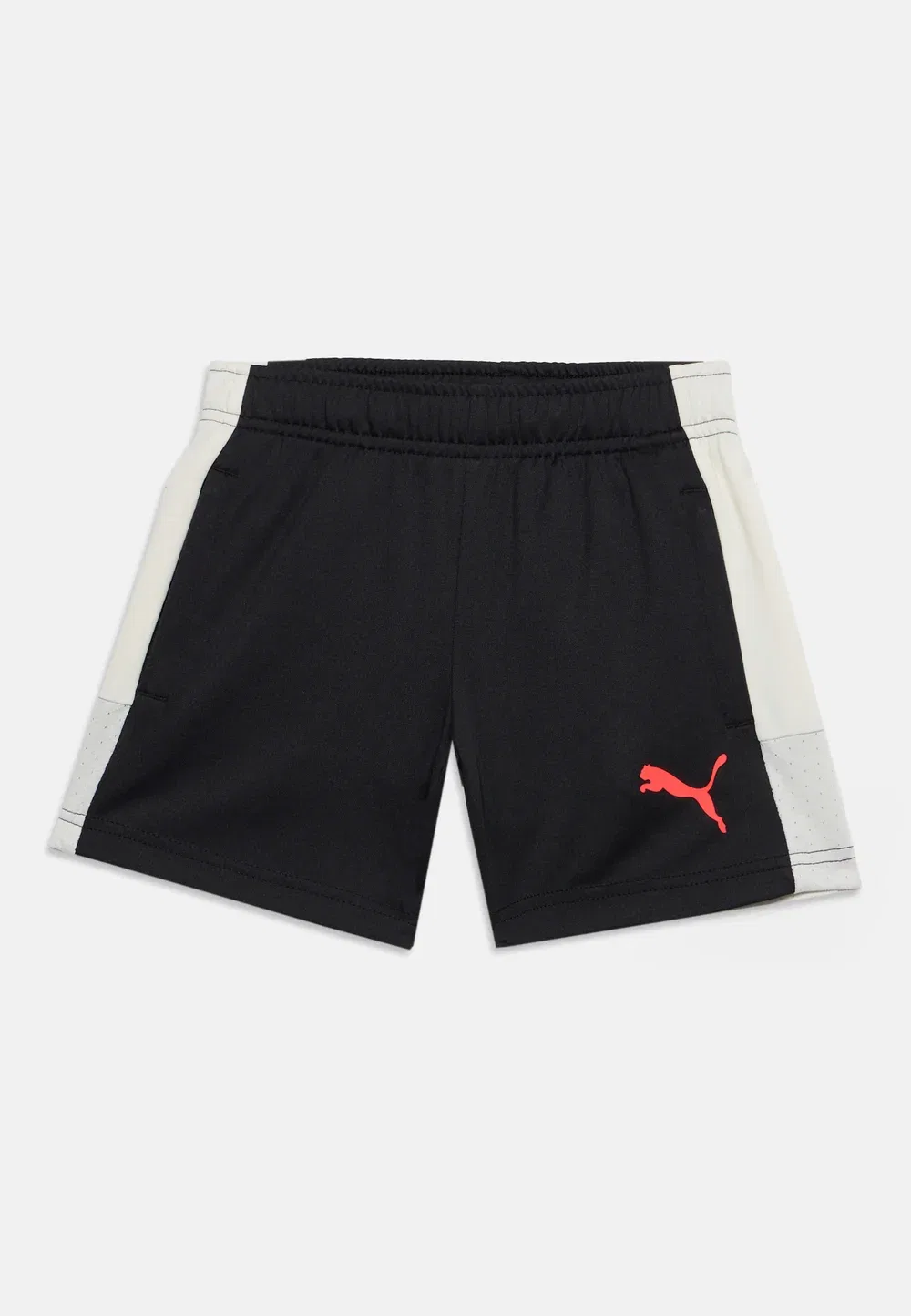 Индивидуальные тренировочные спортивные шорты, унисекс Puma, Black/Ultra Red/Sugared Almond