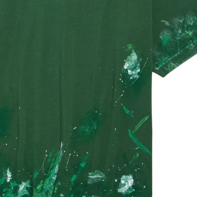 Мужская футболка с круглым вырезом Balenciaga, Green — фото 3
