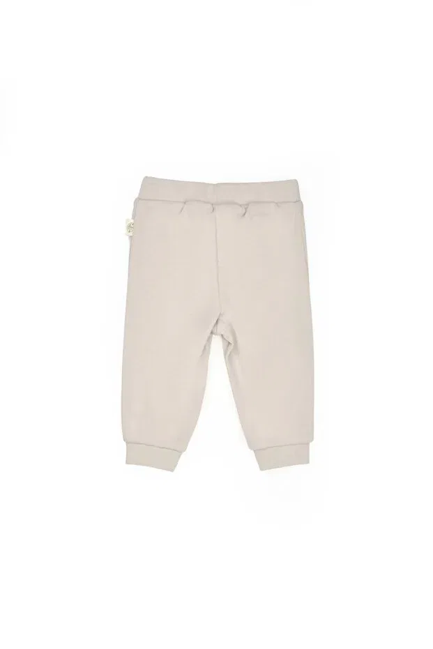 Детский комплект штанов из органического хлопка Babycosy Organic Wear, Nude Color — фото 4