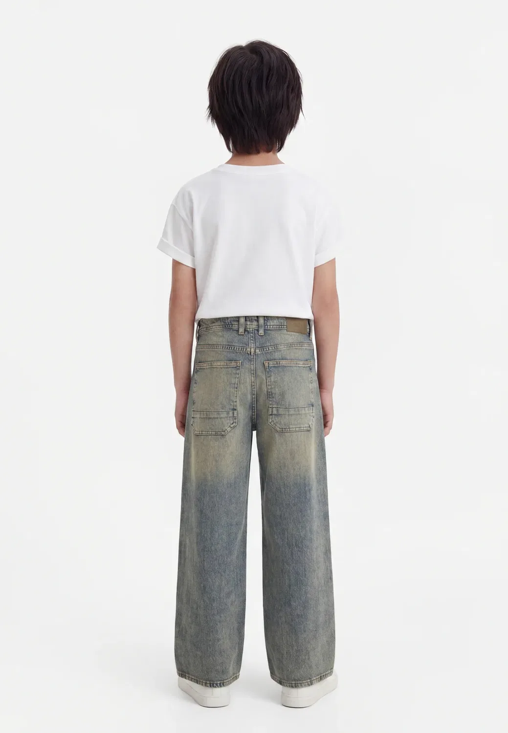 Nkmben - джинсы свободного кроя Name It, Vintage Medium Blue Denim — фото 2