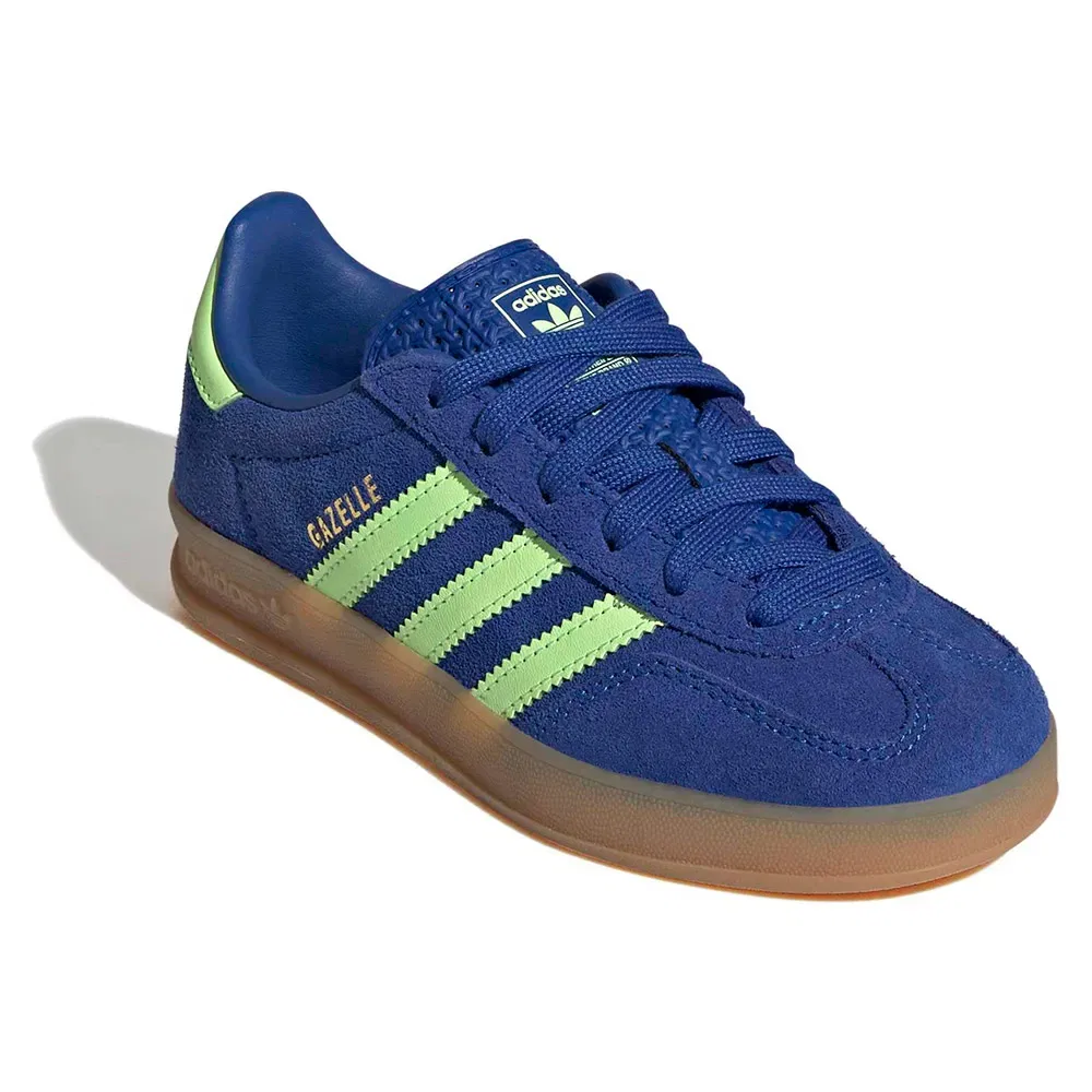 Кроссовки Gazelle Indoor Adidas Originals, синий — фото 2