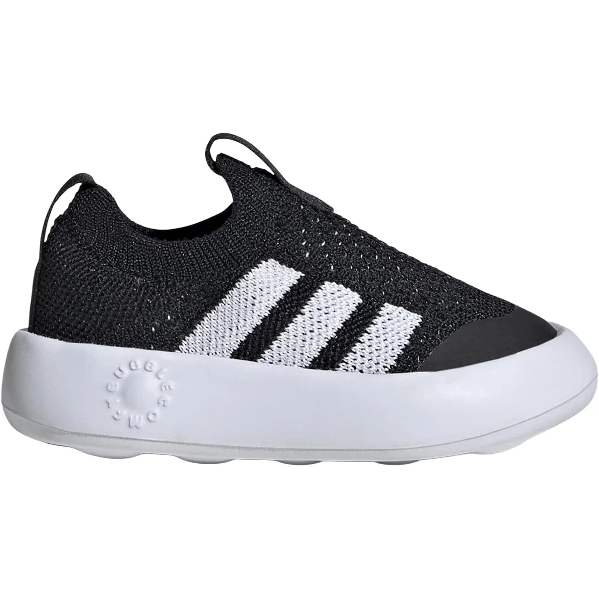 Детская обувь для мальчиков с легкой подошвой Bubblecomfy Adidas, Core Black Ftwr White Core Black