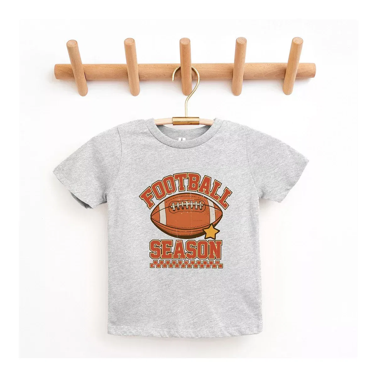 Детская футболка с принтом Football Season Star The Juniper Shop, Royal