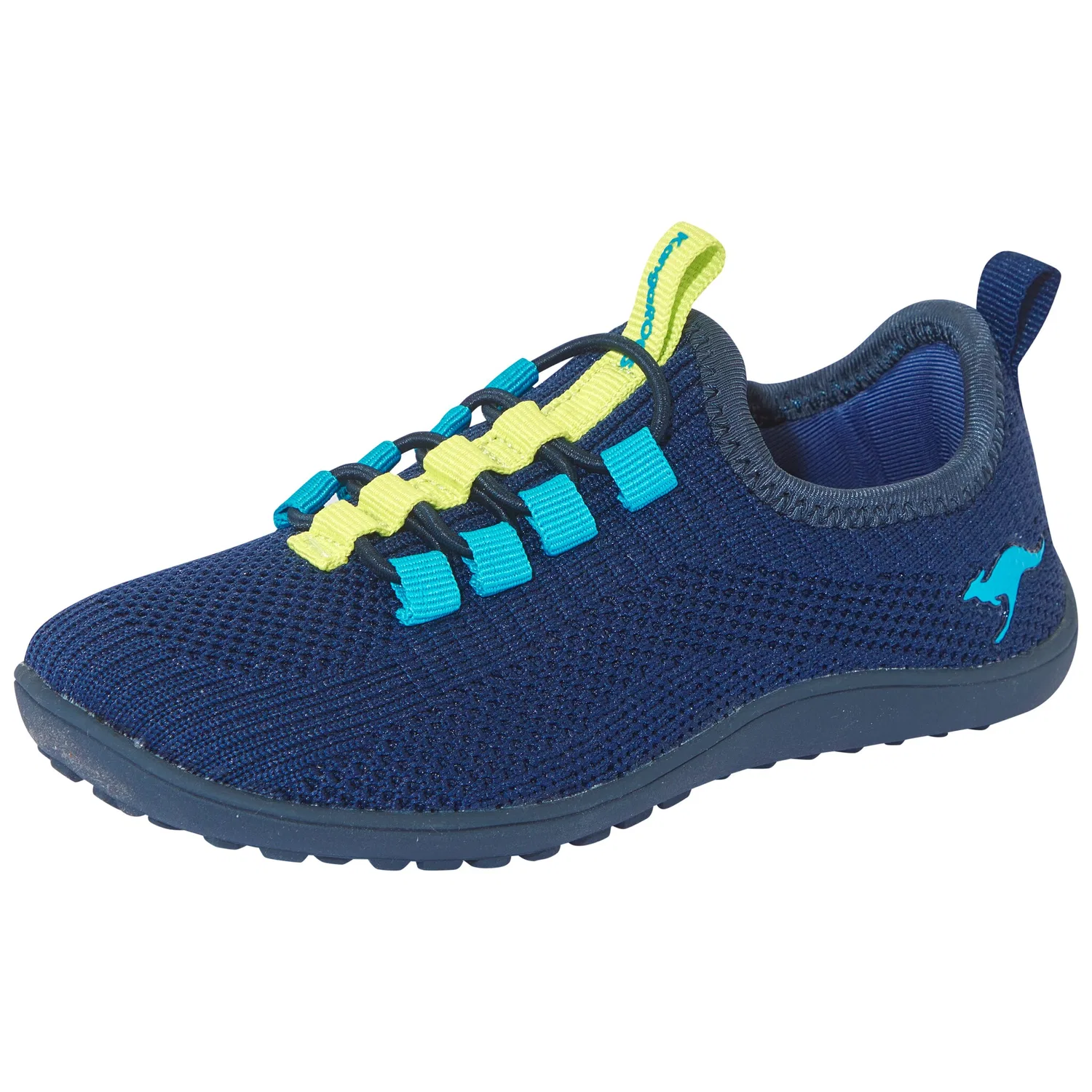 Детские кроссовки-боcоножки KangaROOS K-BFK BOLE, Navy/Lime