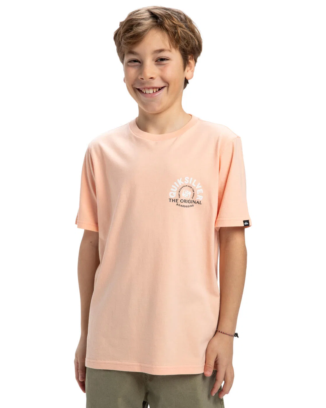 Детская футболка с коротким рукавом EV SUMMER ROAD Quiksilver, Роза