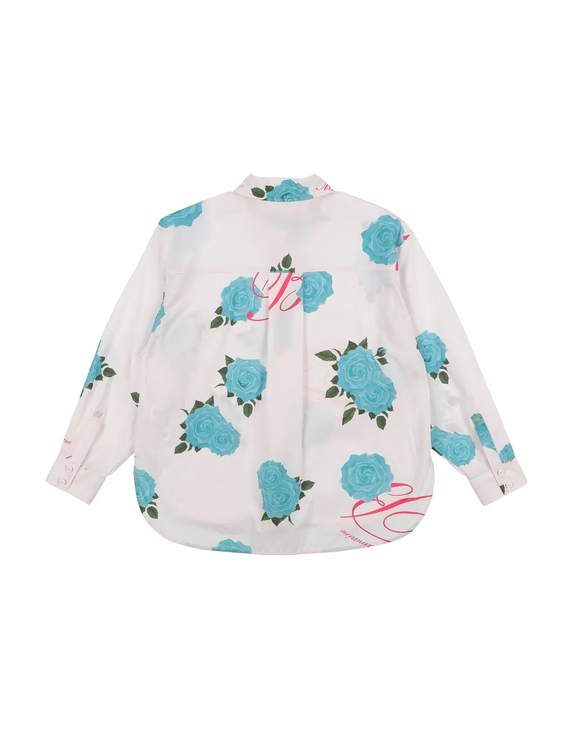 Детская рубашка с цветочным принтом Miss Blumarine, Light Pink — фото 2