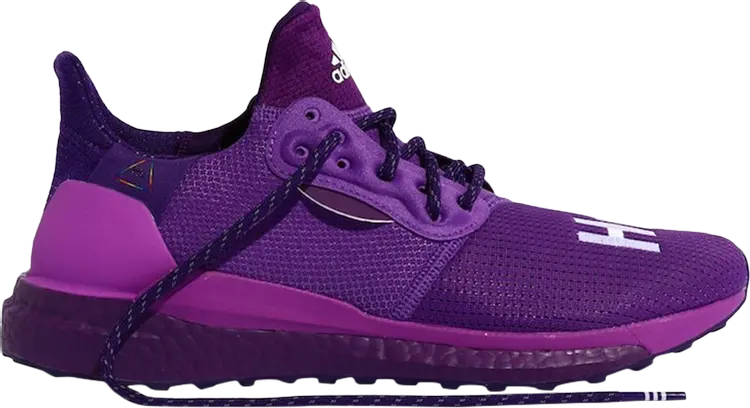 

Кроссовки Adidas Pharrell x Solar Hu Glide 'Active Purple', фиолетовый