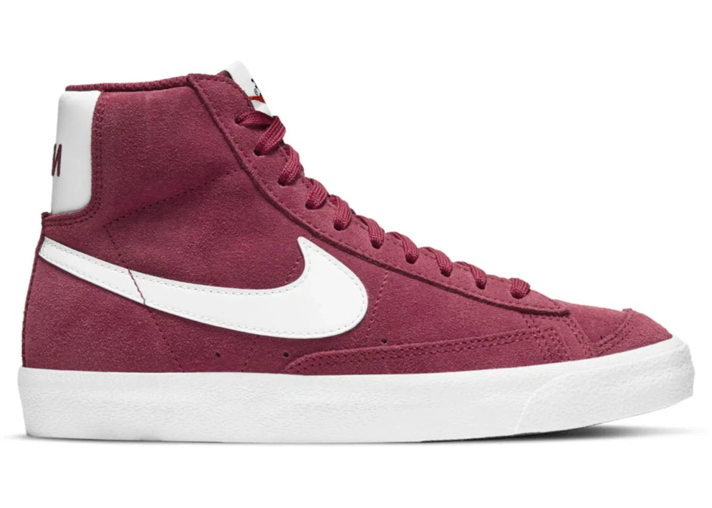 Детские кроссовки с замшевым верхом Nike Blazer Mid 77 Suede, Team Red/Team Red/Black/White