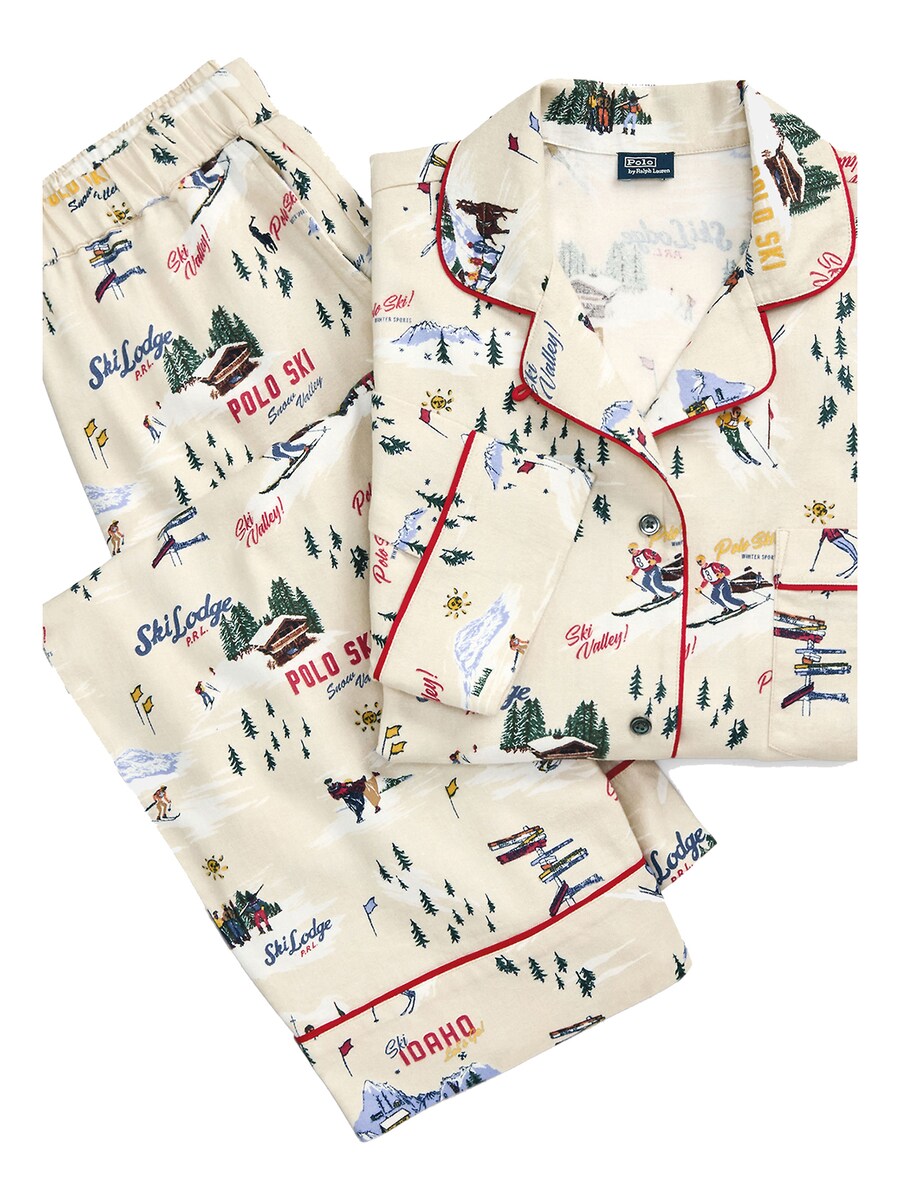 

Пижама Polo Ralph Lauren Pajama Madison PJ Set, желтый