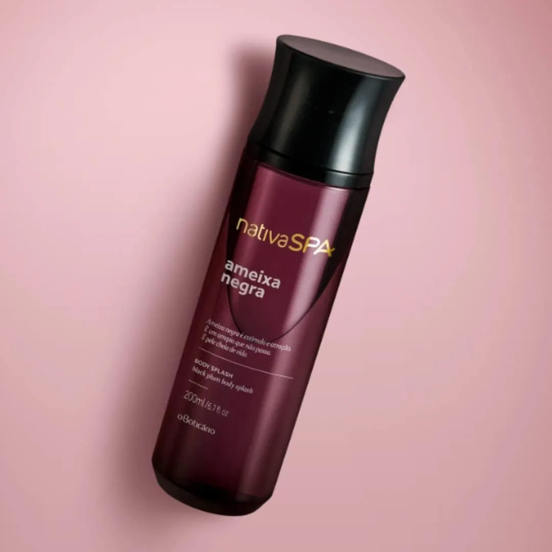 Набор для ухода за телом Nativa Spa Black Plum, 4 предмета, 1000 мл, O Boticário — фото 4