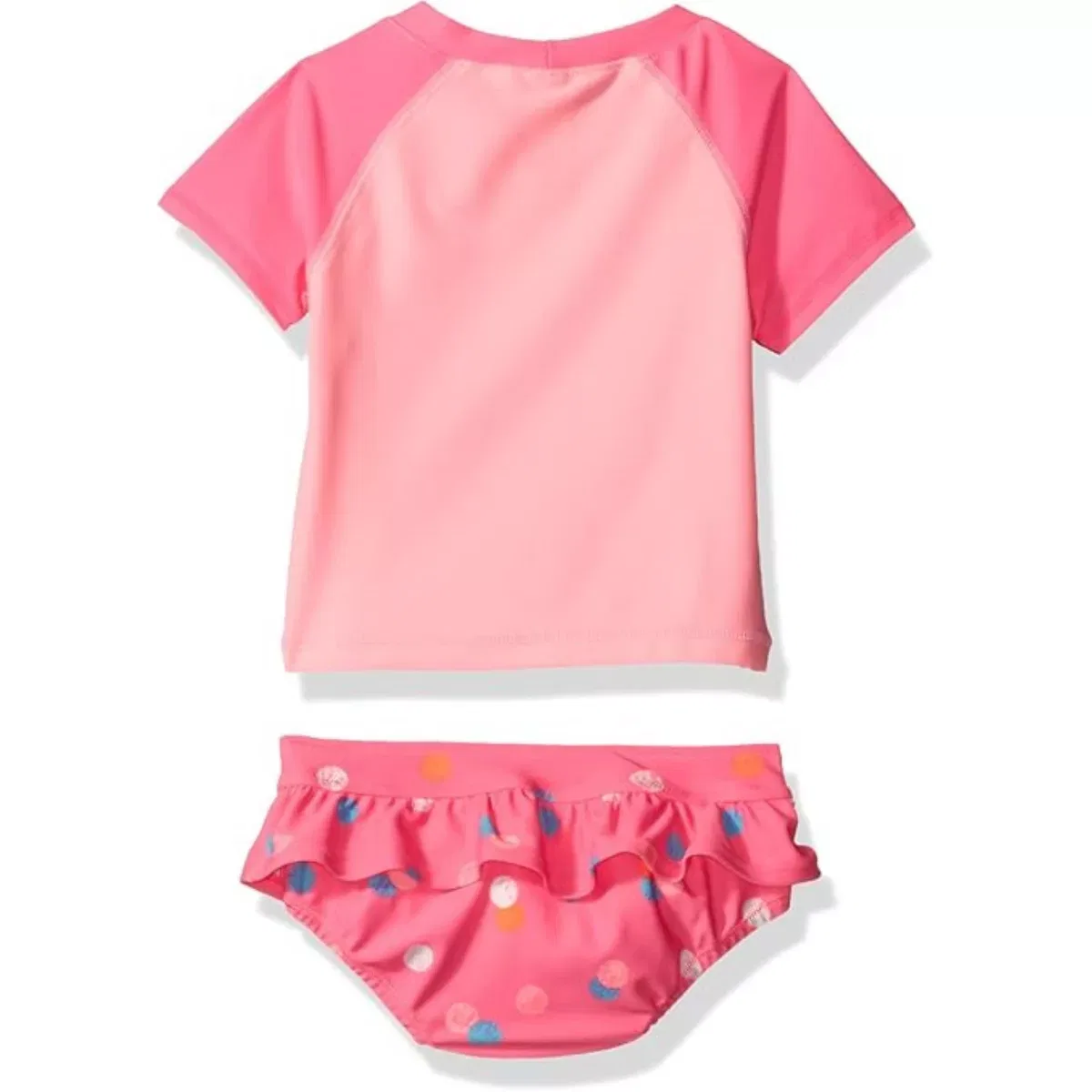 Детский комплект для плавания с коротким рукавом OshKosh B'gosh, Pink-Vaca — фото 2