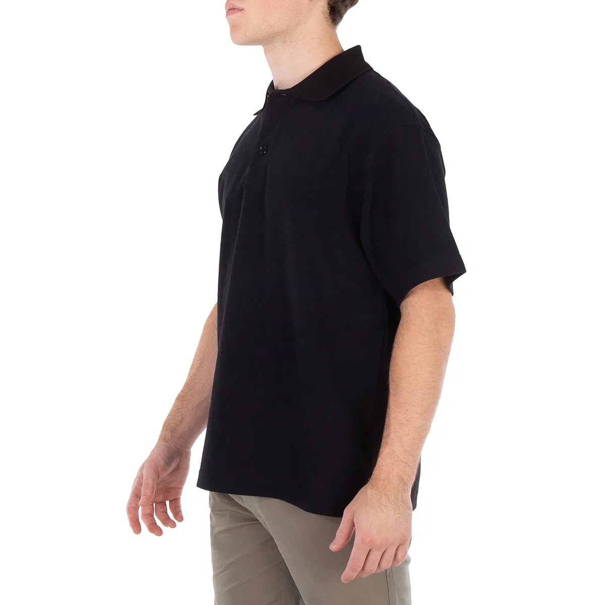 Поло из хлопка Ekd Cotton Polo Shirt Burberry, Black — фото 2