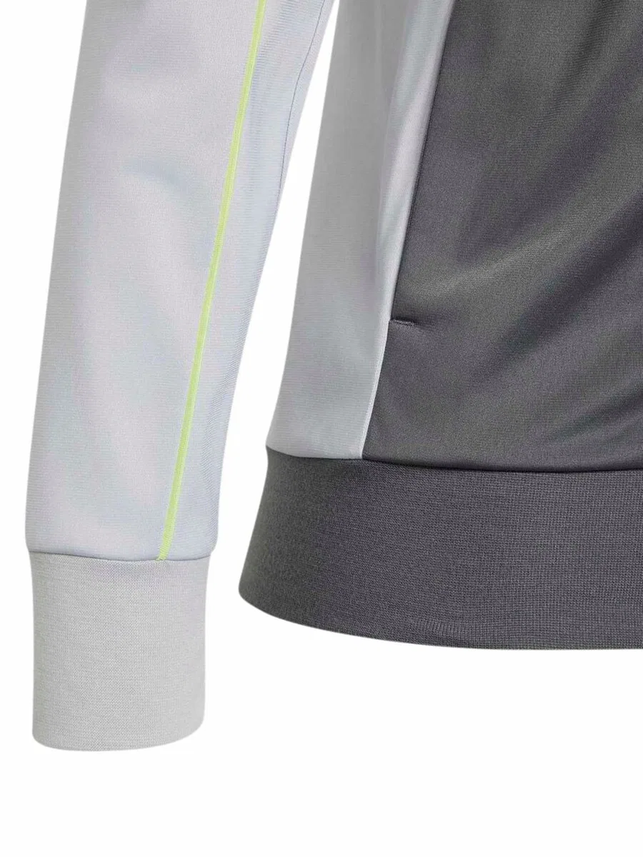 Спортивный костюм ADIDAS SPORTSWEAR 'Junior Tricot Colourpop' в цветах Stone и Light Grey — фото 3