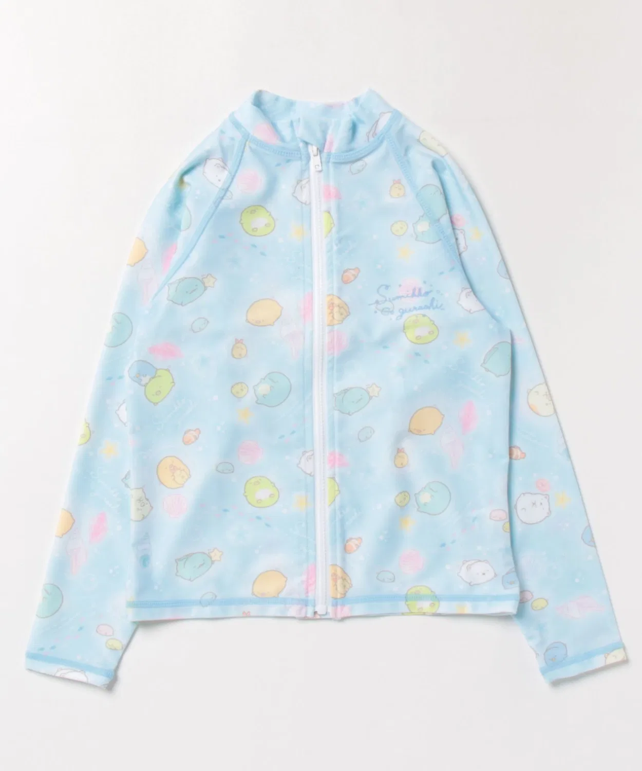 Детский рашгард с принтом SG Umi Kko, minius, Light Blue