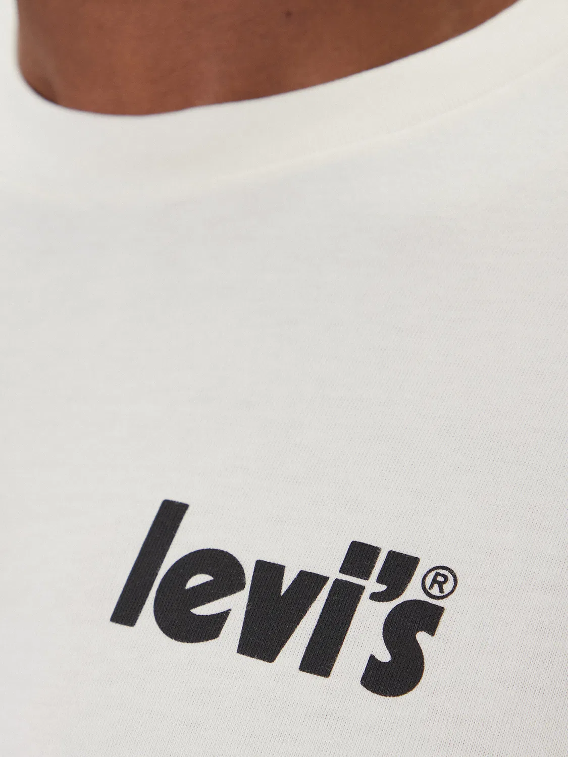 Мужской лонгслив стандартного кроя Authentic Levi'S, кремовый — фото 4