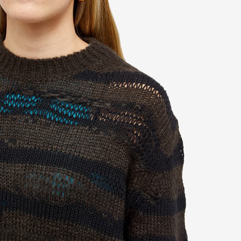 ニット+セーター Acne Studios Karita Mohair Stripe Jumper Джемпер Acne Studios Karita Mohair Stripe Jumper купить выгодно по