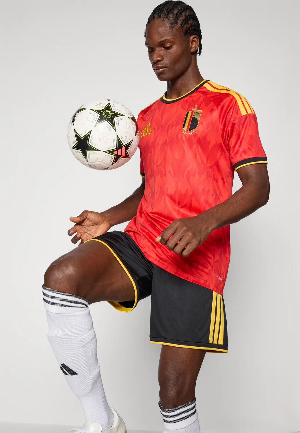 Домашняя форма сборной Бельгии № 26 Adidas Performance, Red/Bold Gold-Coloured — фото 4