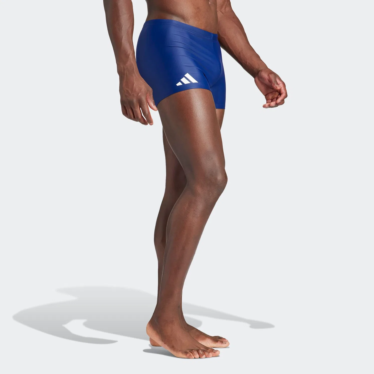 Мужские плавки боксеры с эластичным поясом Adidas Performance, Dark Blue/White