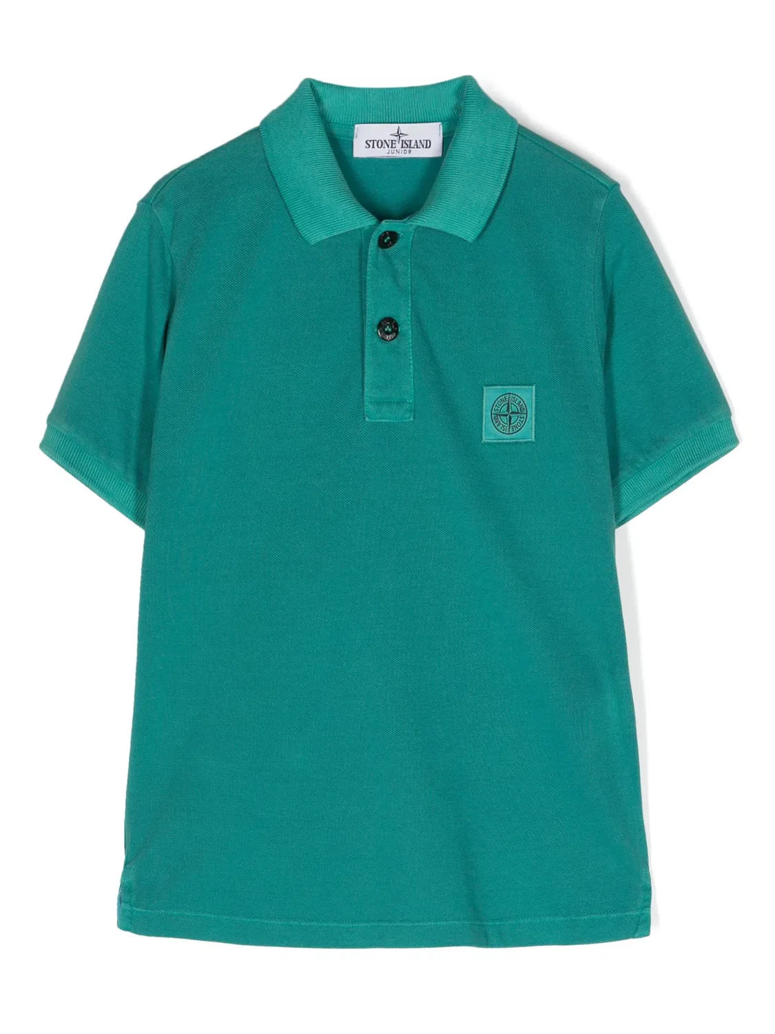 Поло с аппликацией Компас Stone Island, зеленый