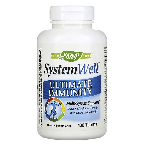 

System Well максимальный иммунитет 180 таблеток Nature's Way
