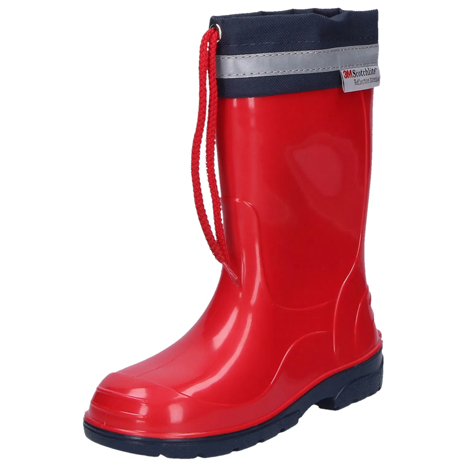 Детские резиновые сапоги со шнуровкой Bockstiegel, Red