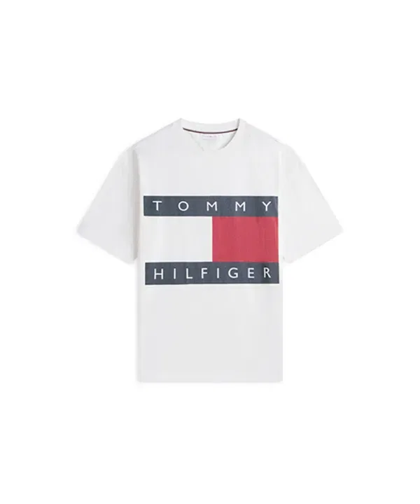 Футболка с принтом Heritage Flag Tommy Hilfiger — фото 2