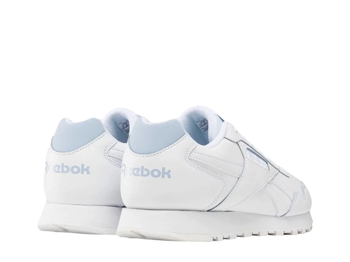 Детские кроссовки для девочек с закрытым носком Reebok Royal Glide, Ftwwht Ftwwht Palblu — фото 2