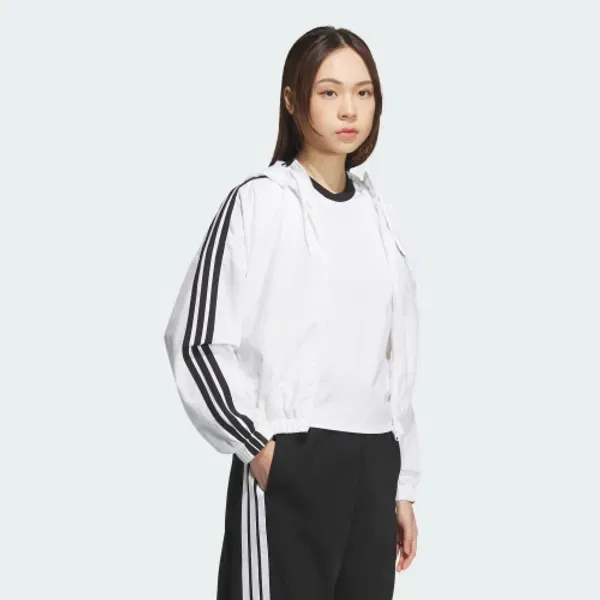 Ветровка спортивная женская Adidas, синий — фото 4