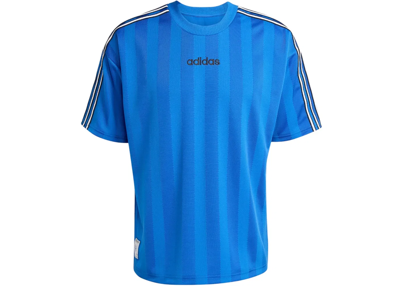 Мужская футбольная футболка с длинным рукавом Adidas Jersey, Blue